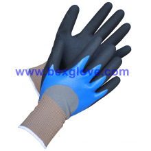 Double Coated Glove, Nitrile Working Glove